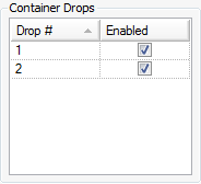 Container Drops